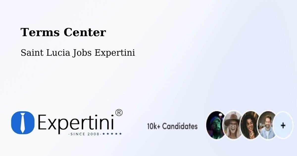 Terms of Service – Ruby Estate - Saint Lucia Jobs Expertini